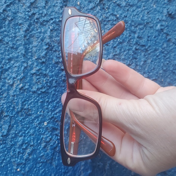 Ray-Ban Junior 1530 Eyeglasses 3664 Red. - Picture 4 of 12